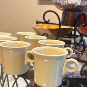 Fiestaware Cream Mugs Set